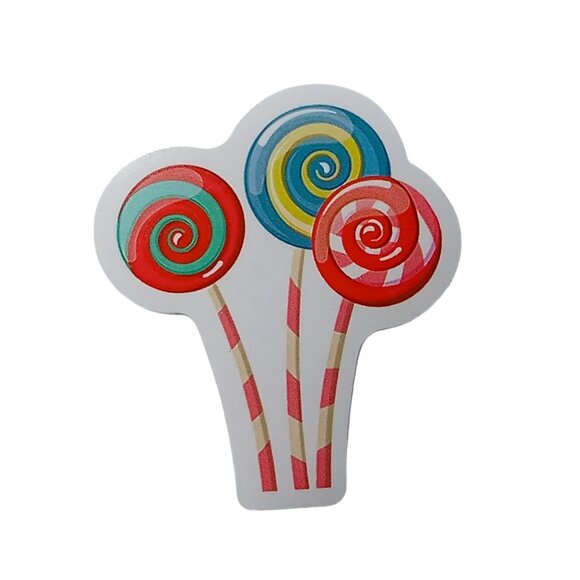 🎯 10 for $10 / Small Lollipop Sticker - Picture 1 of 2